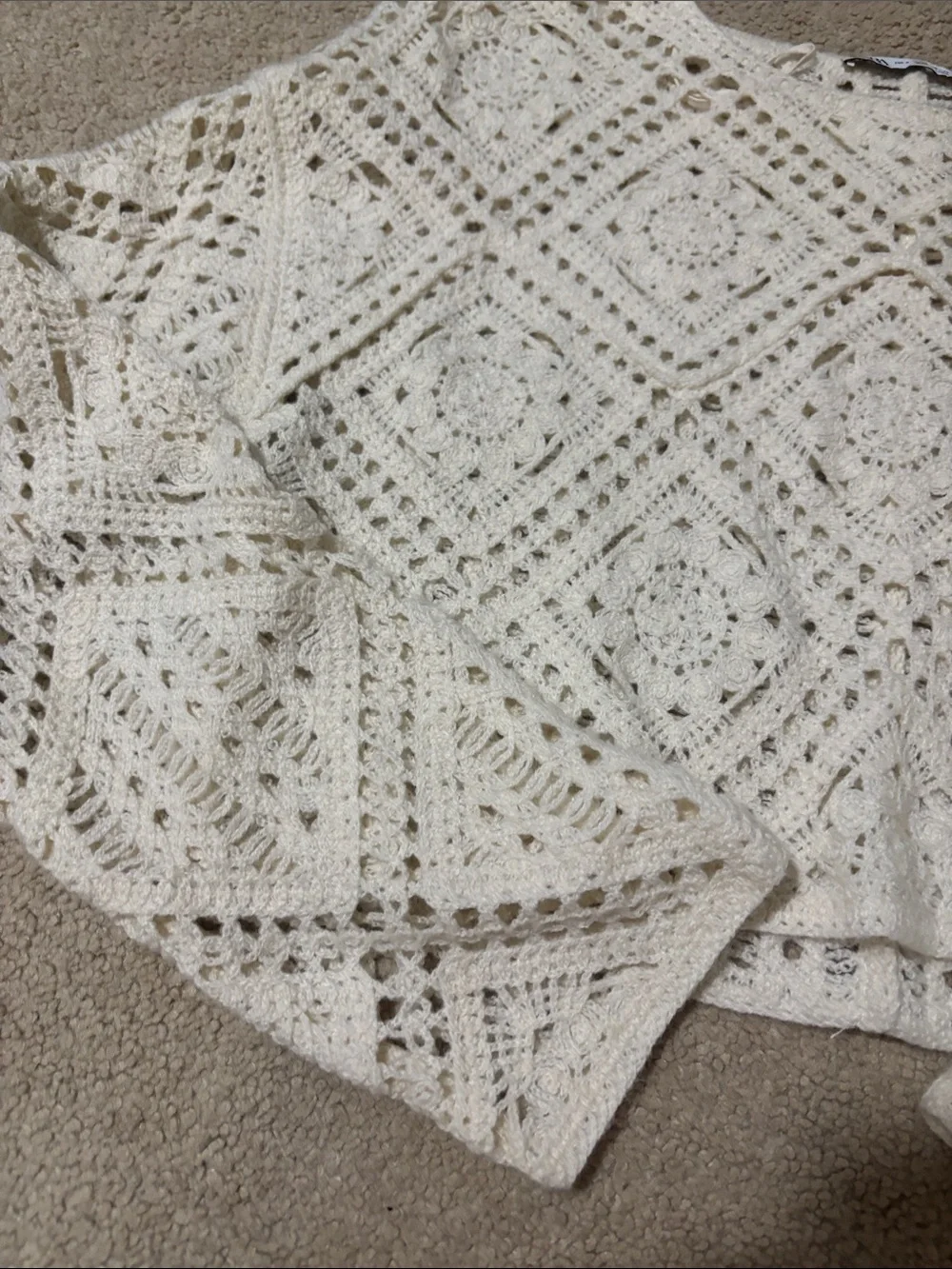 Zara lightweight crochet